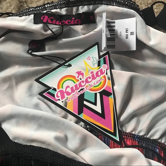 Top, Berry Sweet with Fringe BNWT Kuccia - Picture 5 of 6